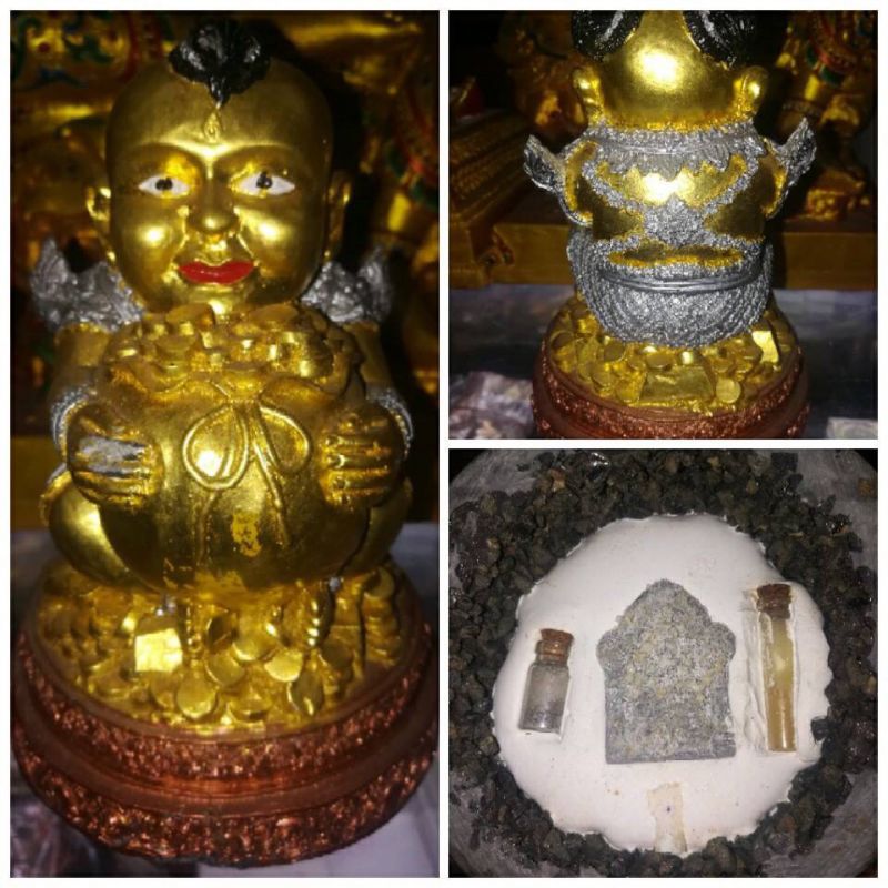 KUMANTHONG THIÊN TỬ ÔM HŨ VÀNG