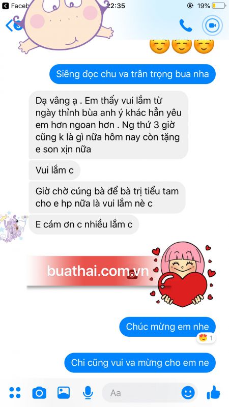 KHÁCH KHEN BÙA HỒ LY CHÍN ĐUÔI