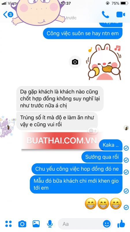 KHÁCH KHEN VÀ CẢM NHẬN BÙA ĐỘ TÀI LỘC VÀ CÔNG VIỆC